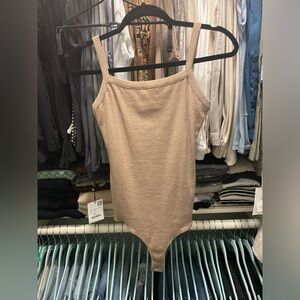 Ribbed Tank Bodysuit